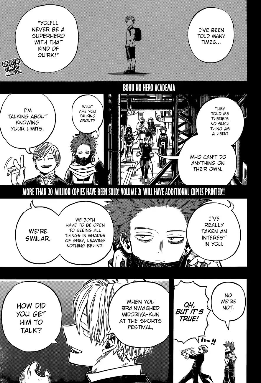 Boku No Hero Academia Chapter 211 page 1 - 