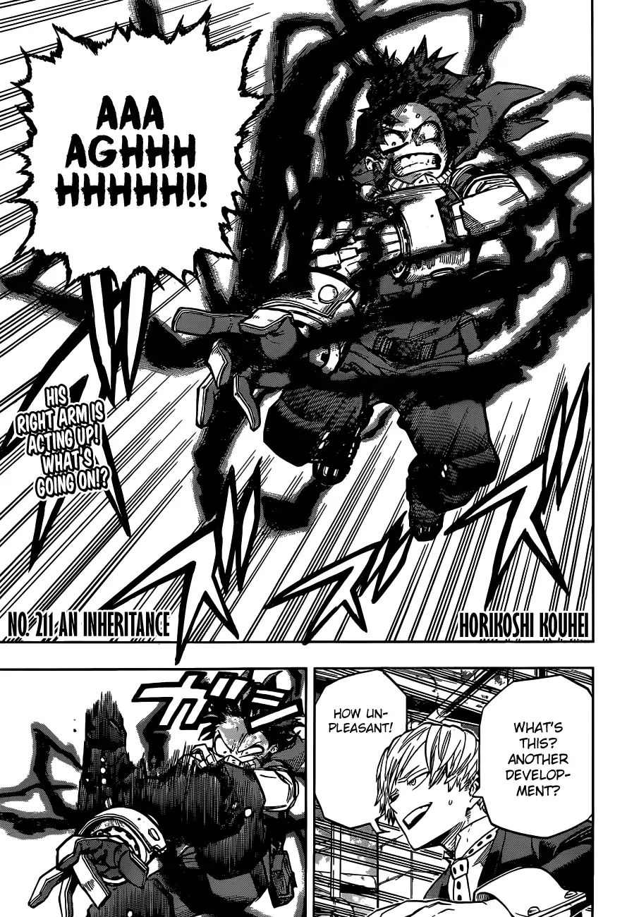 Boku No Hero Academia Chapter 211 page 4 - 