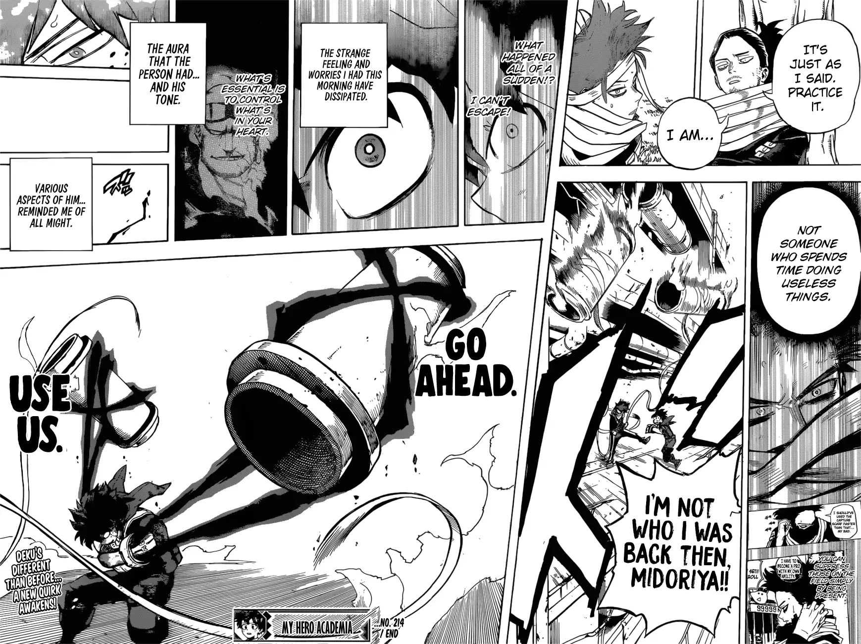 Boku No Hero Academia Chapter 214 page 17 - 