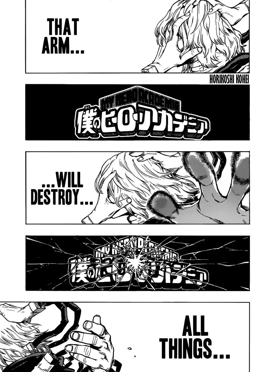 Boku No Hero Academia Chapter 220 page 1 - 