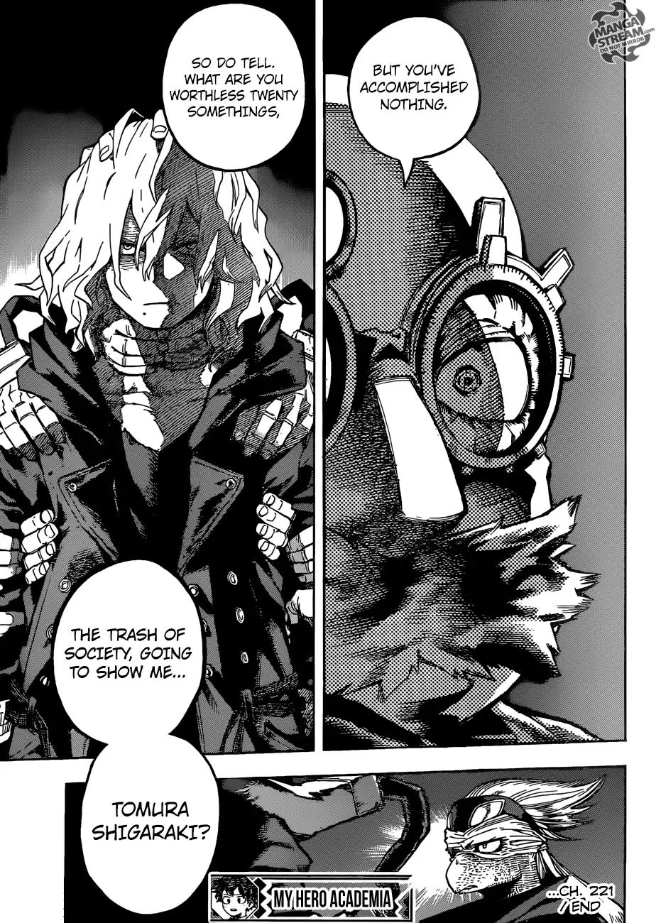 Boku No Hero Academia Chapter 221 page 14 - 
