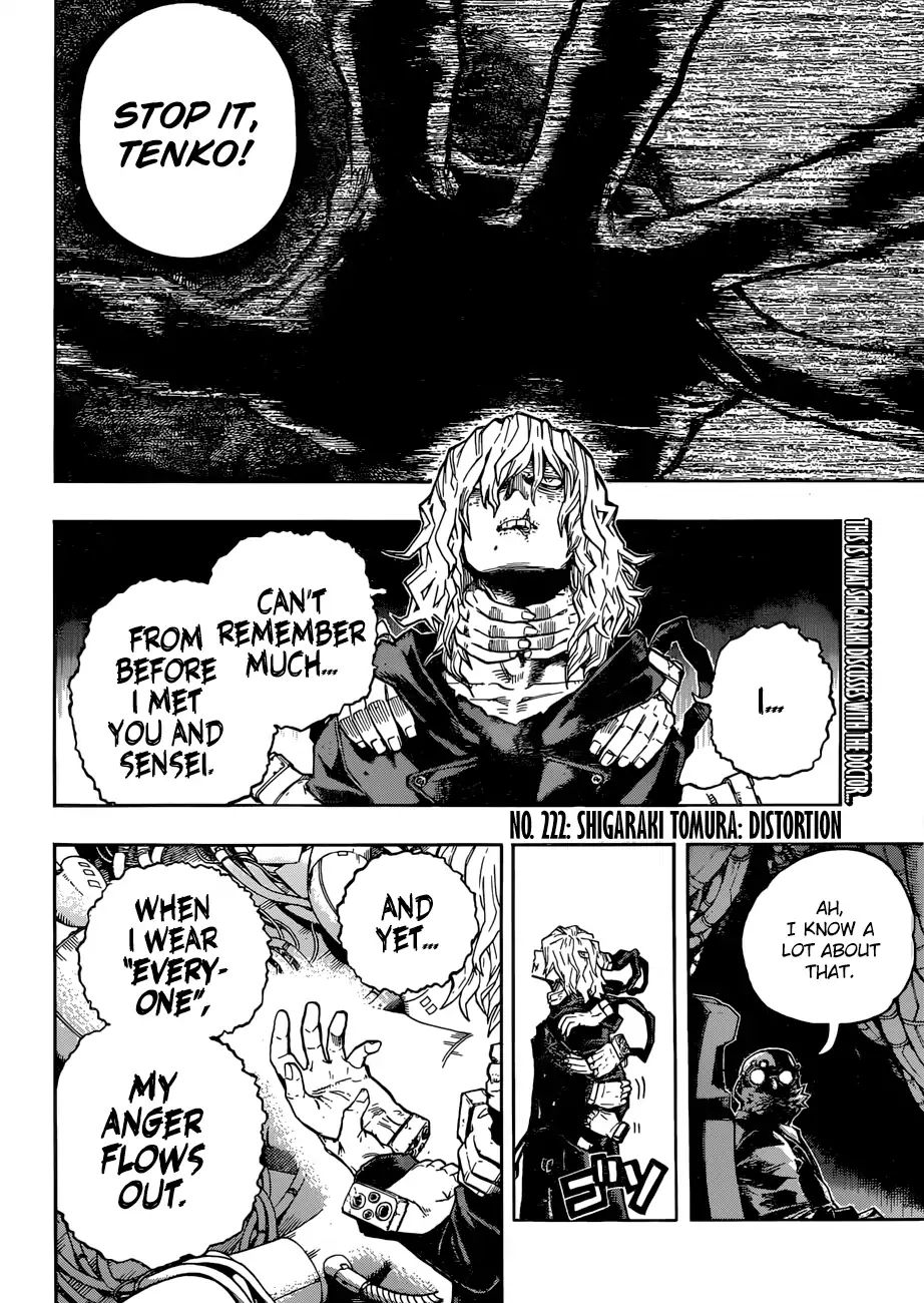 Boku No Hero Academia Chapter 222 page 3 - 