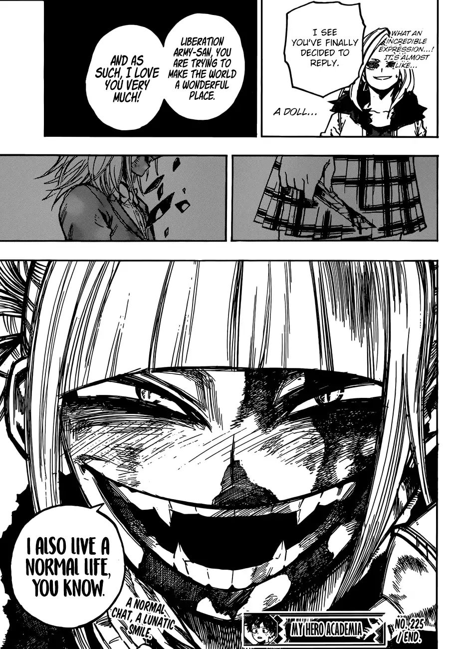 Boku No Hero Academia Chapter 225 page 15 - 