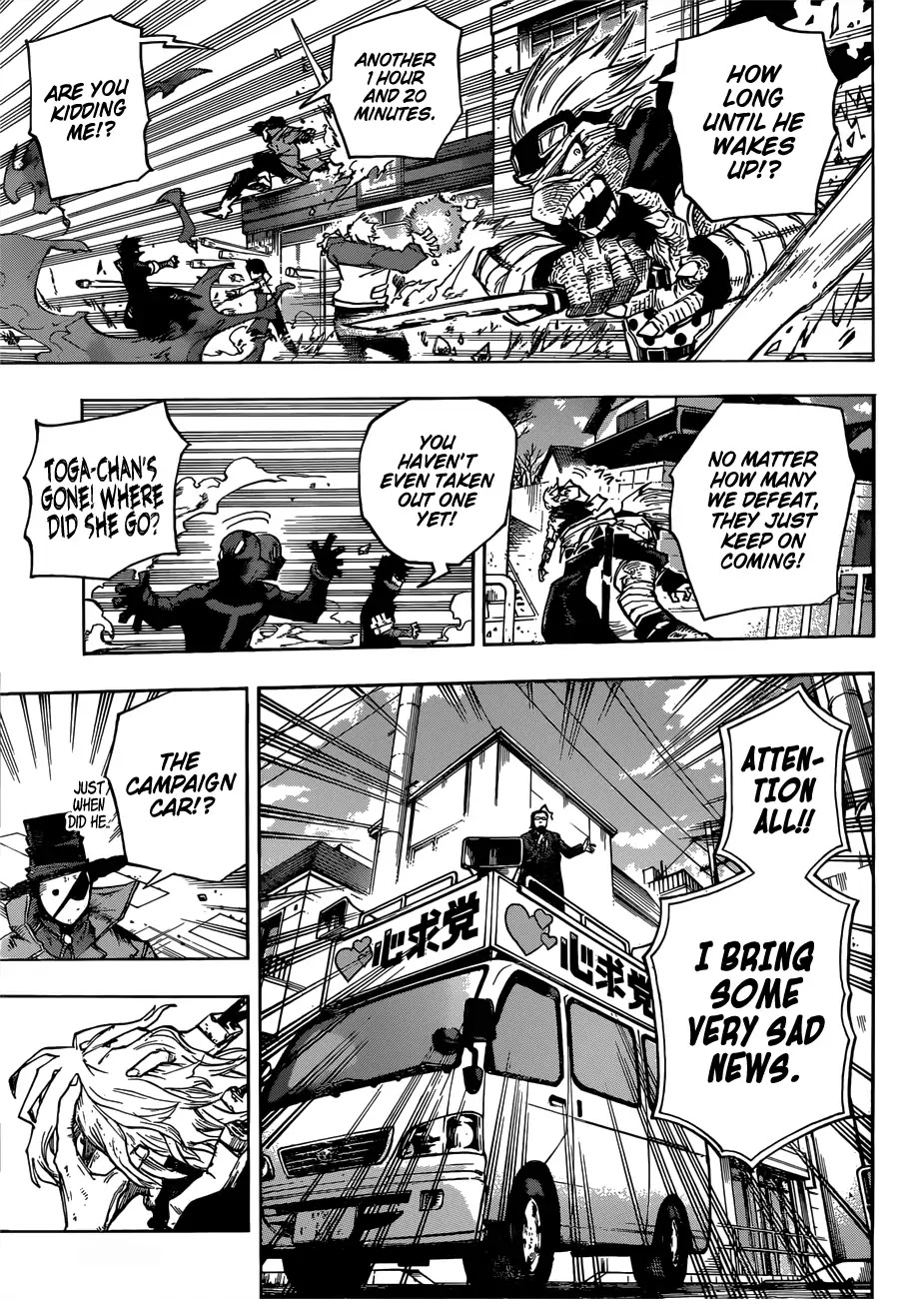 Boku No Hero Academia Chapter 227 page 8 - 