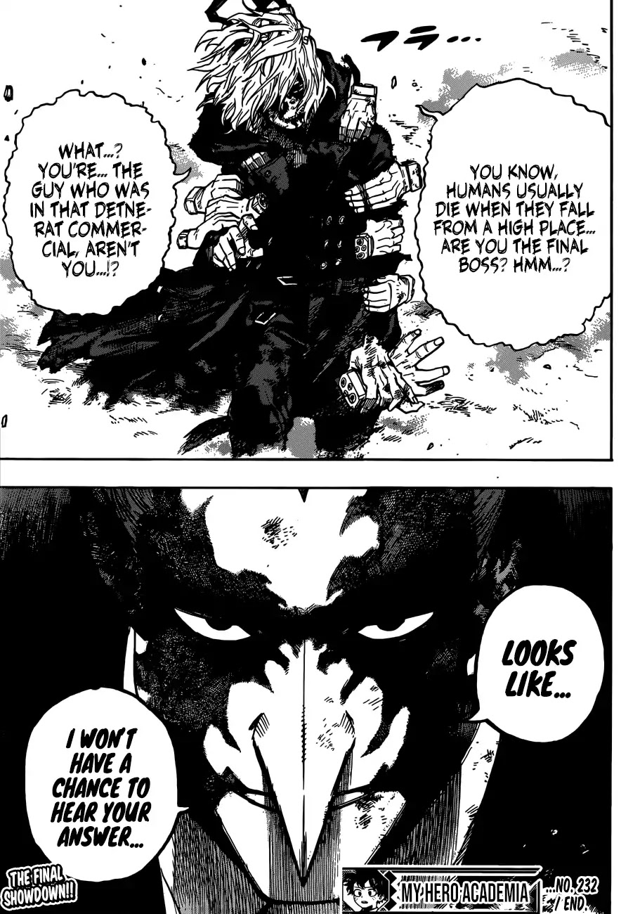 Boku No Hero Academia Chapter 232 page 15 - 