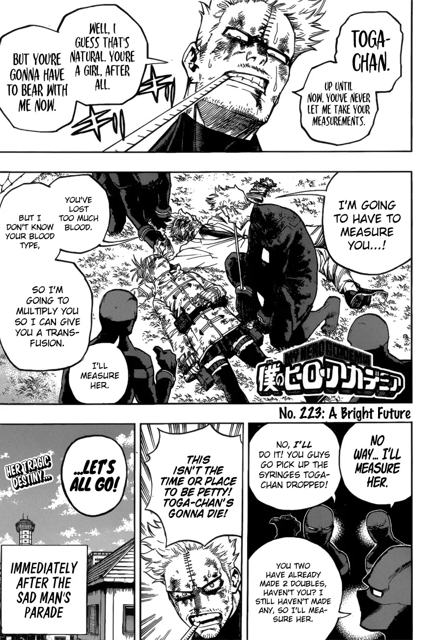 Boku No Hero Academia Chapter 233 page 1 - 