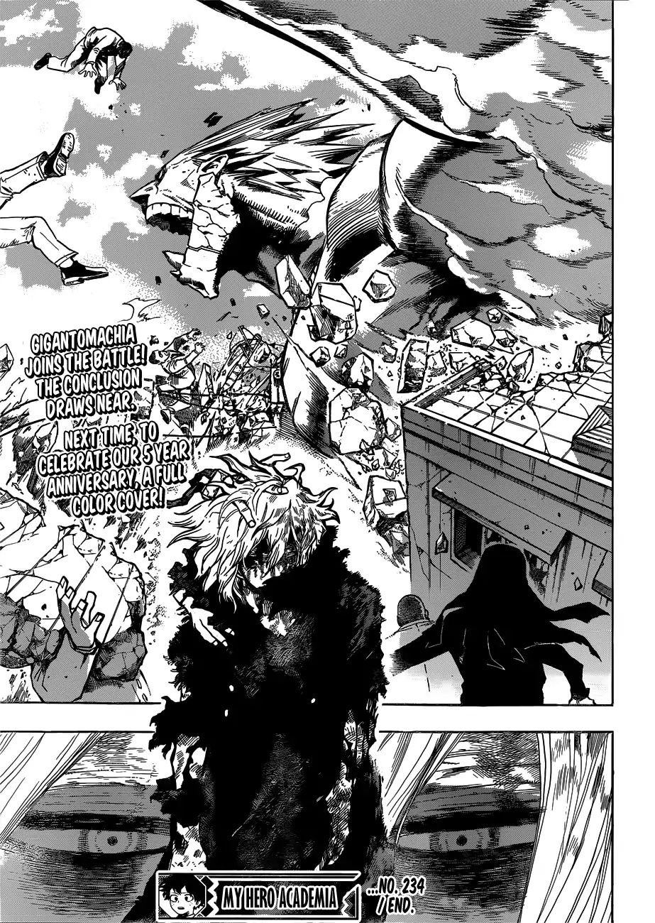 Boku No Hero Academia Chapter 234 page 15 - 