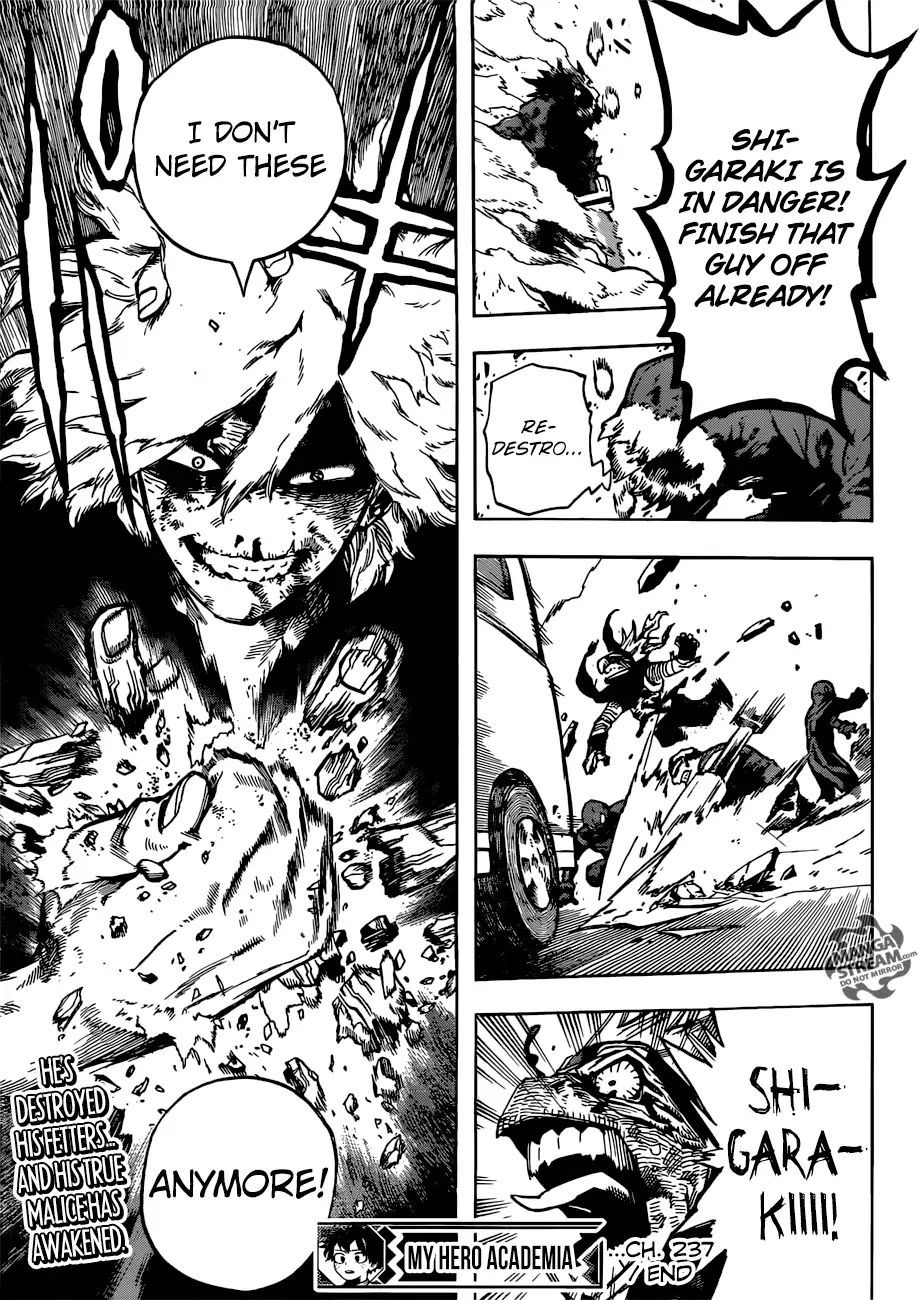 Boku No Hero Academia Chapter 237 page 16 - 