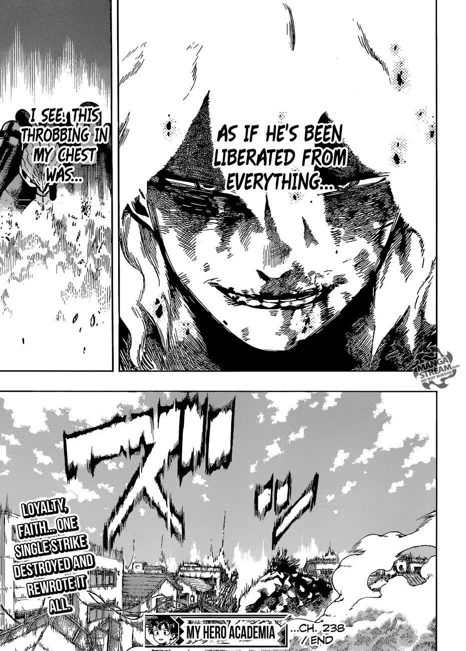 Boku No Hero Academia Chapter 238 page 13 - 