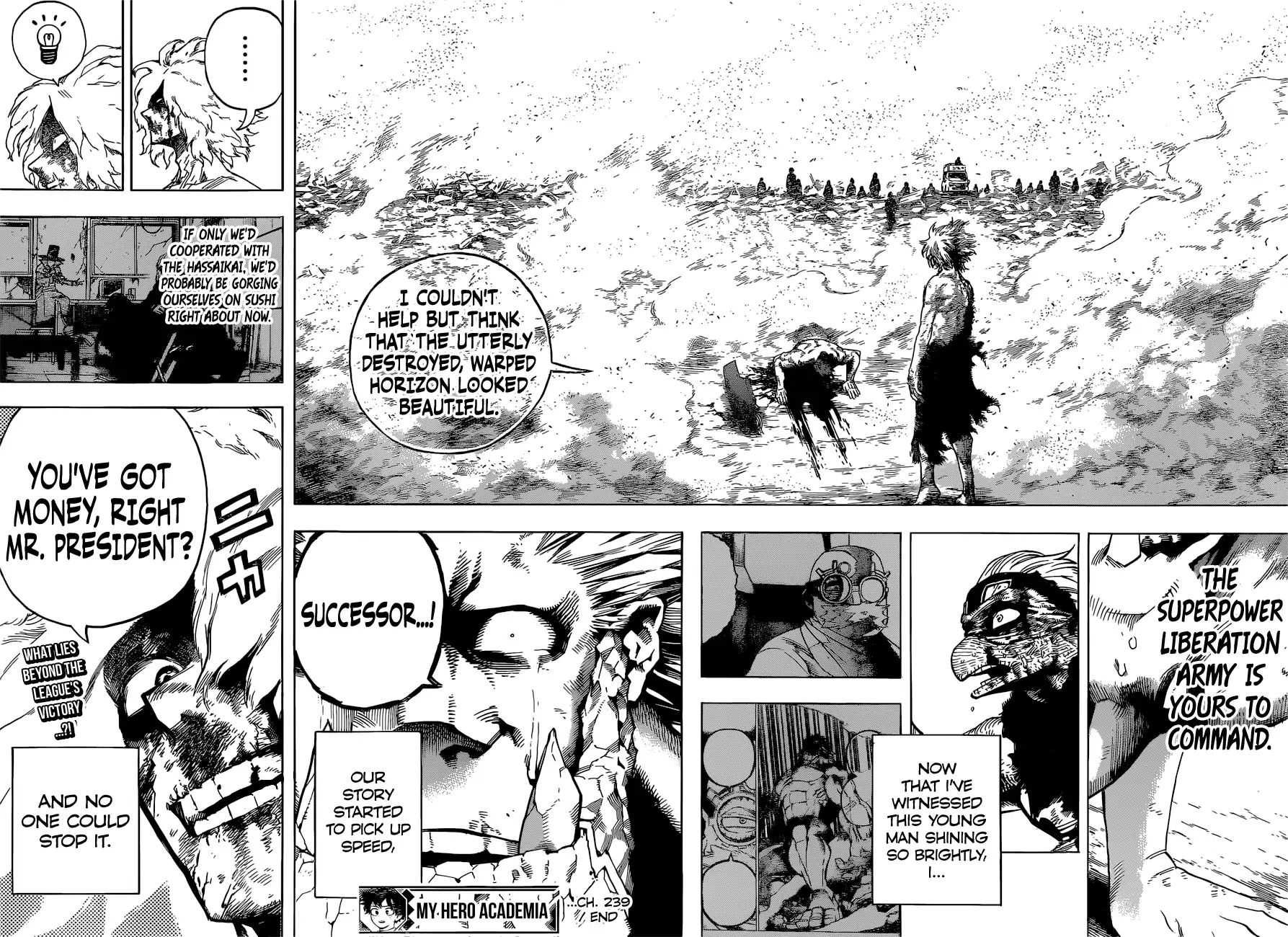 Boku No Hero Academia Chapter 239 page 14 - 