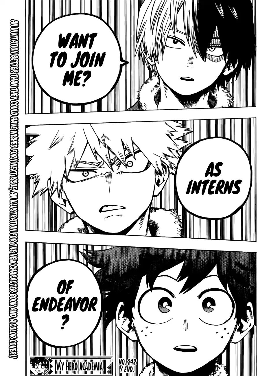 Boku No Hero Academia Chapter 242 page 17 - 