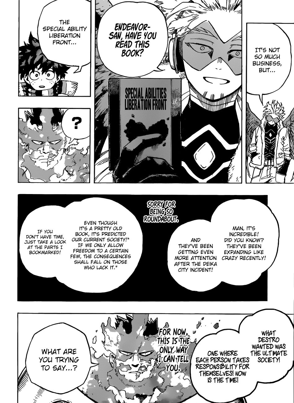 Boku No Hero Academia Chapter 244 page 17 - 