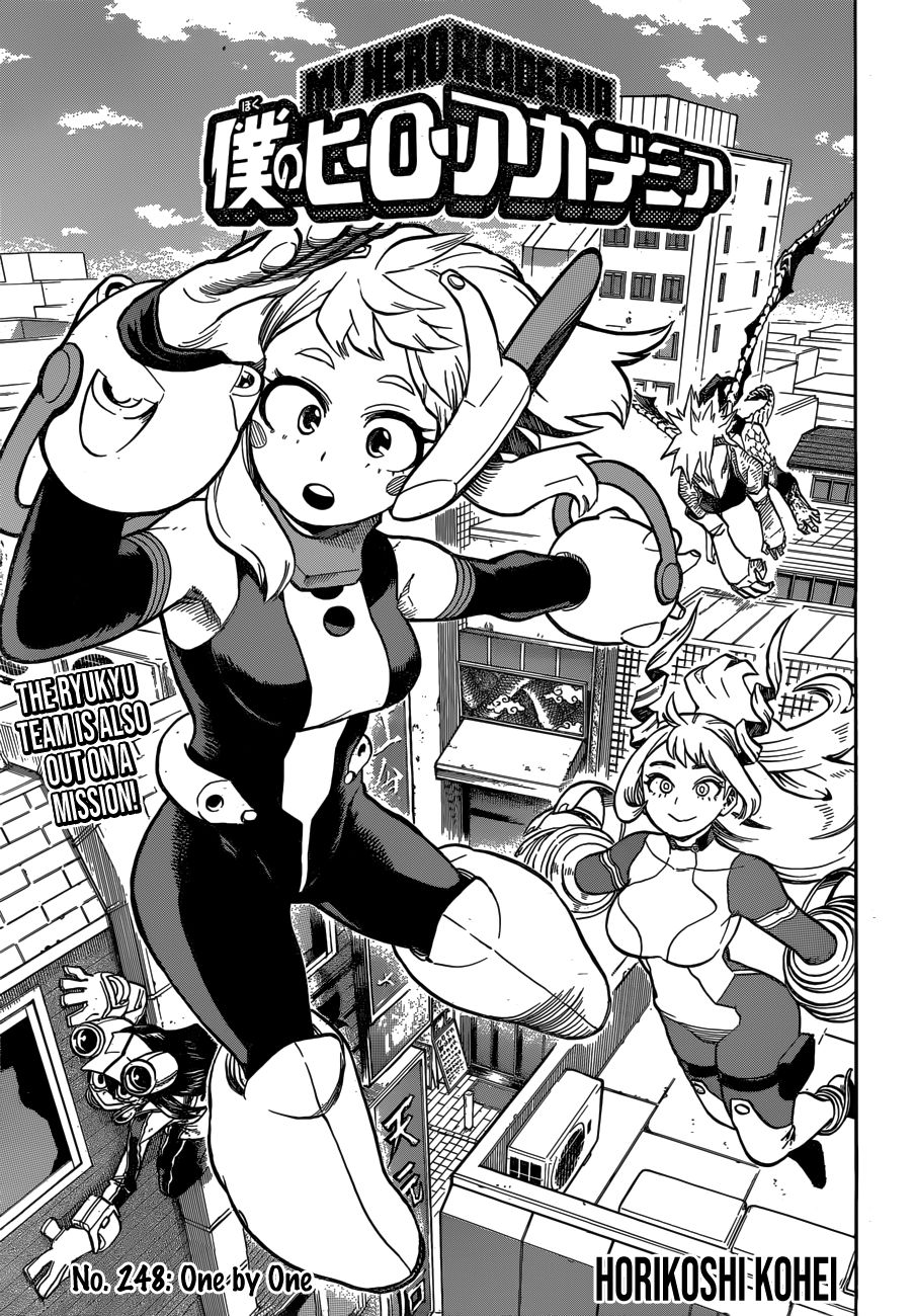 Boku No Hero Academia Chapter 248 page 1 - 