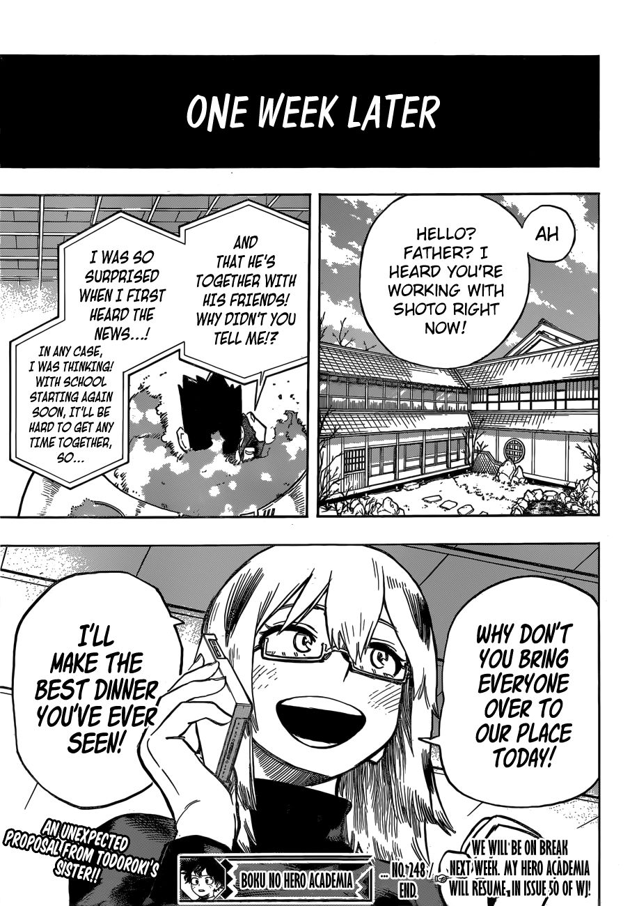 Boku No Hero Academia Chapter 248 page 14 - 
