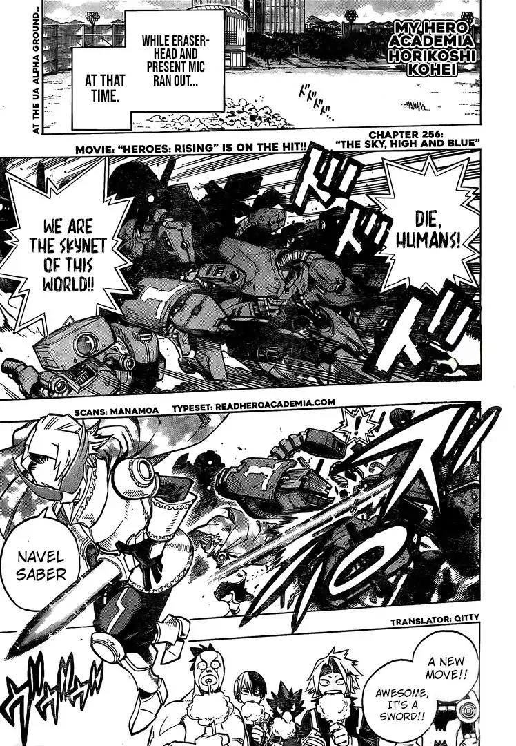 Boku No Hero Academia Chapter 256 page 1 - 