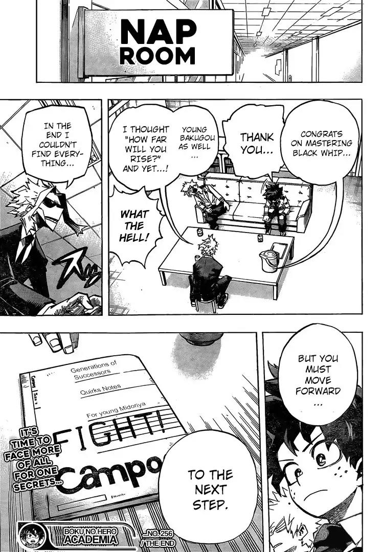 Boku No Hero Academia Chapter 256 page 14 - 