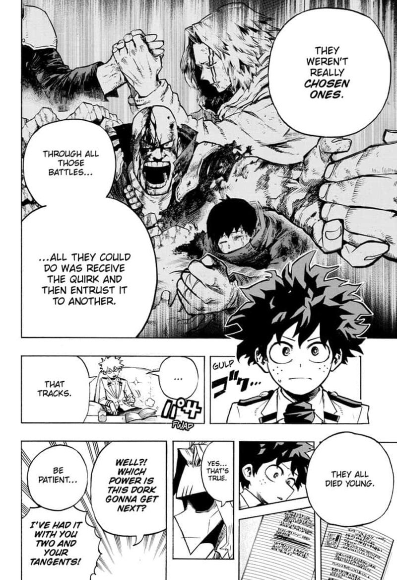Boku No Hero Academia Chapter 257 page 4 - 