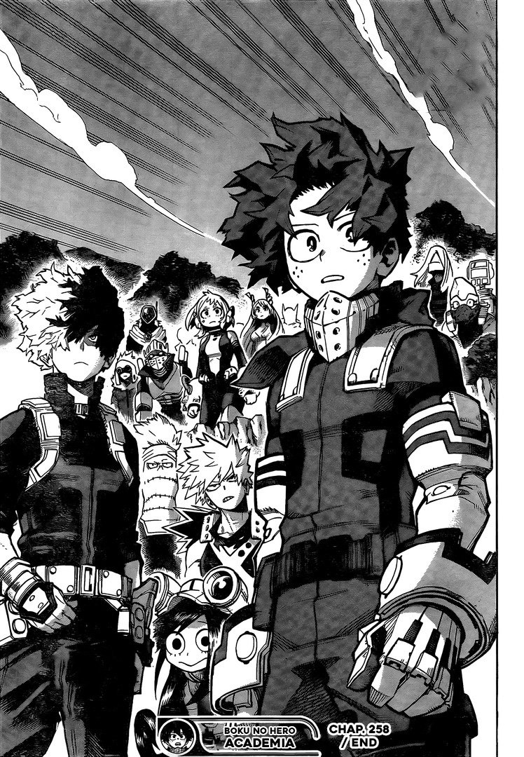 Boku No Hero Academia Chapter 258 page 15 - 