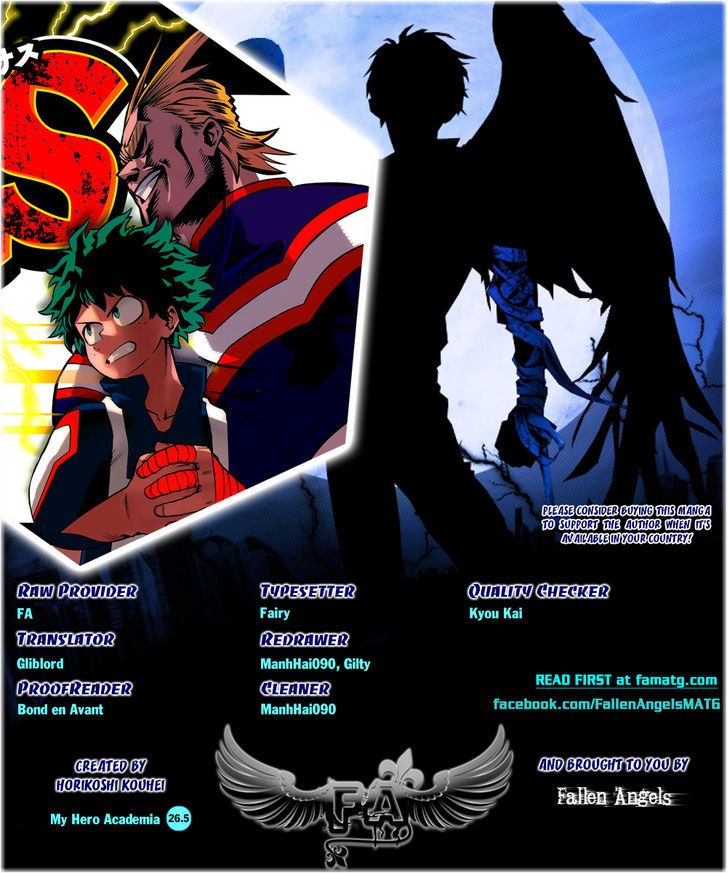 Boku No Hero Academia Chapter 26.5 page 1 - 