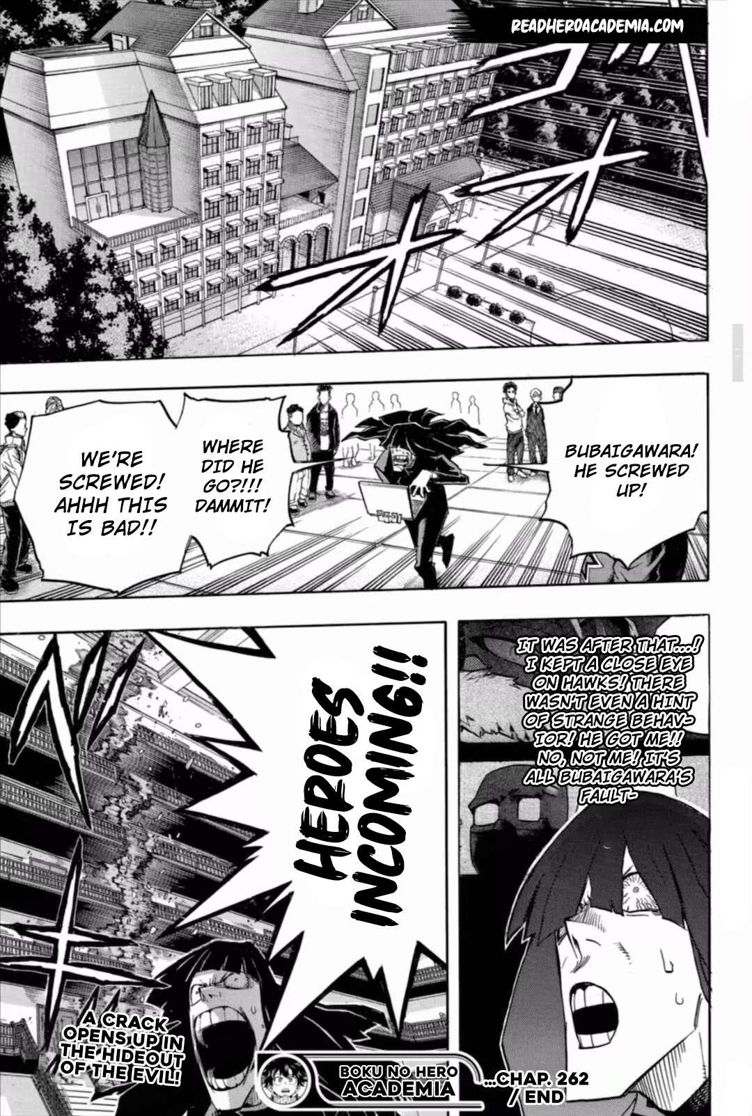 Boku No Hero Academia Chapter 262 page 18 - 