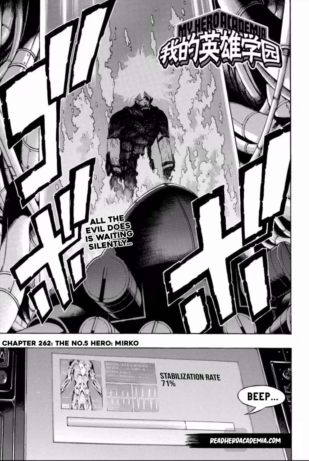 Boku No Hero Academia Chapter 262 page 6 - 