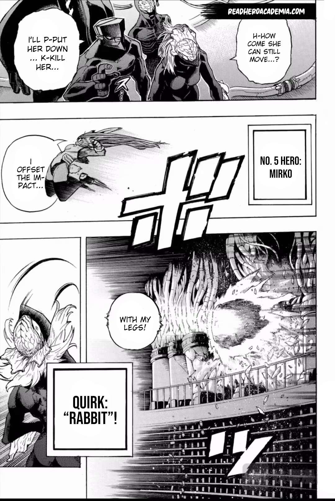 Boku No Hero Academia Chapter 262 page 8 - 
