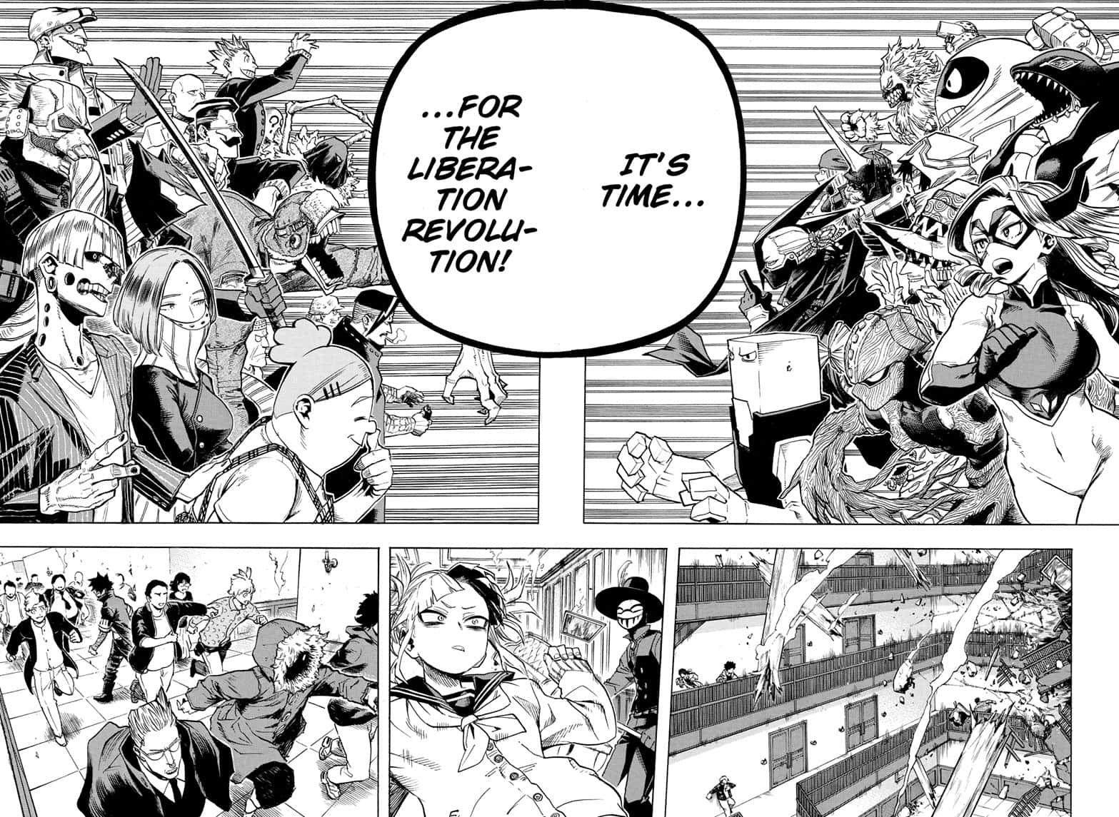 Boku No Hero Academia Chapter 263 page 8 - 