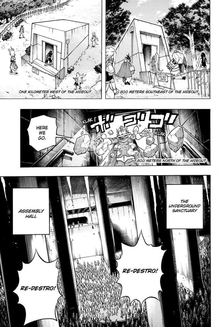 Boku No Hero Academia Chapter 264 page 1 - 