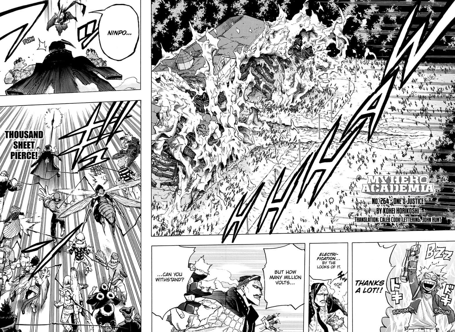 Boku No Hero Academia Chapter 264 page 4 - 