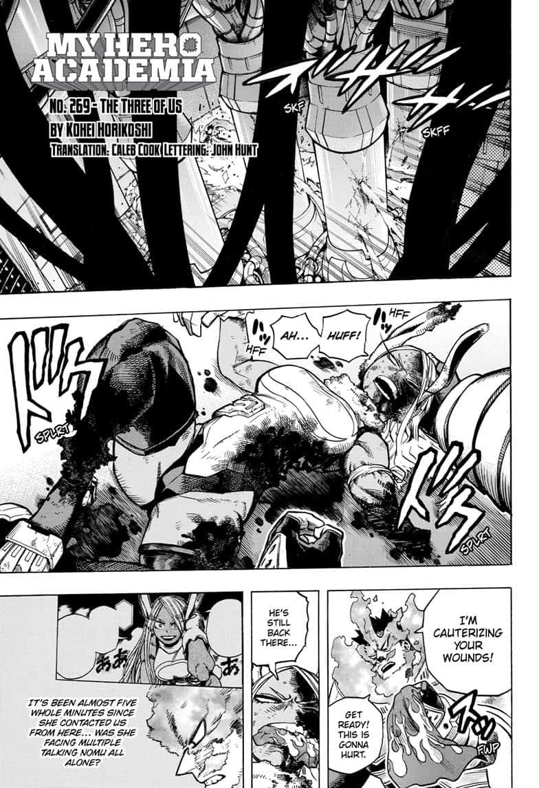 Boku No Hero Academia Chapter 269 page 1 - 