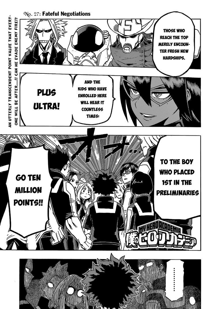 Boku No Hero Academia Chapter 27 page 7 - 