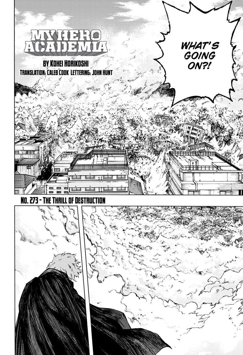 Boku No Hero Academia Chapter 273 page 5 - 