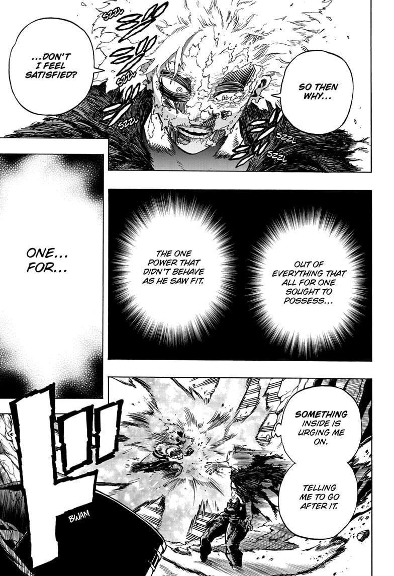 Boku No Hero Academia Chapter 274 page 9 - 