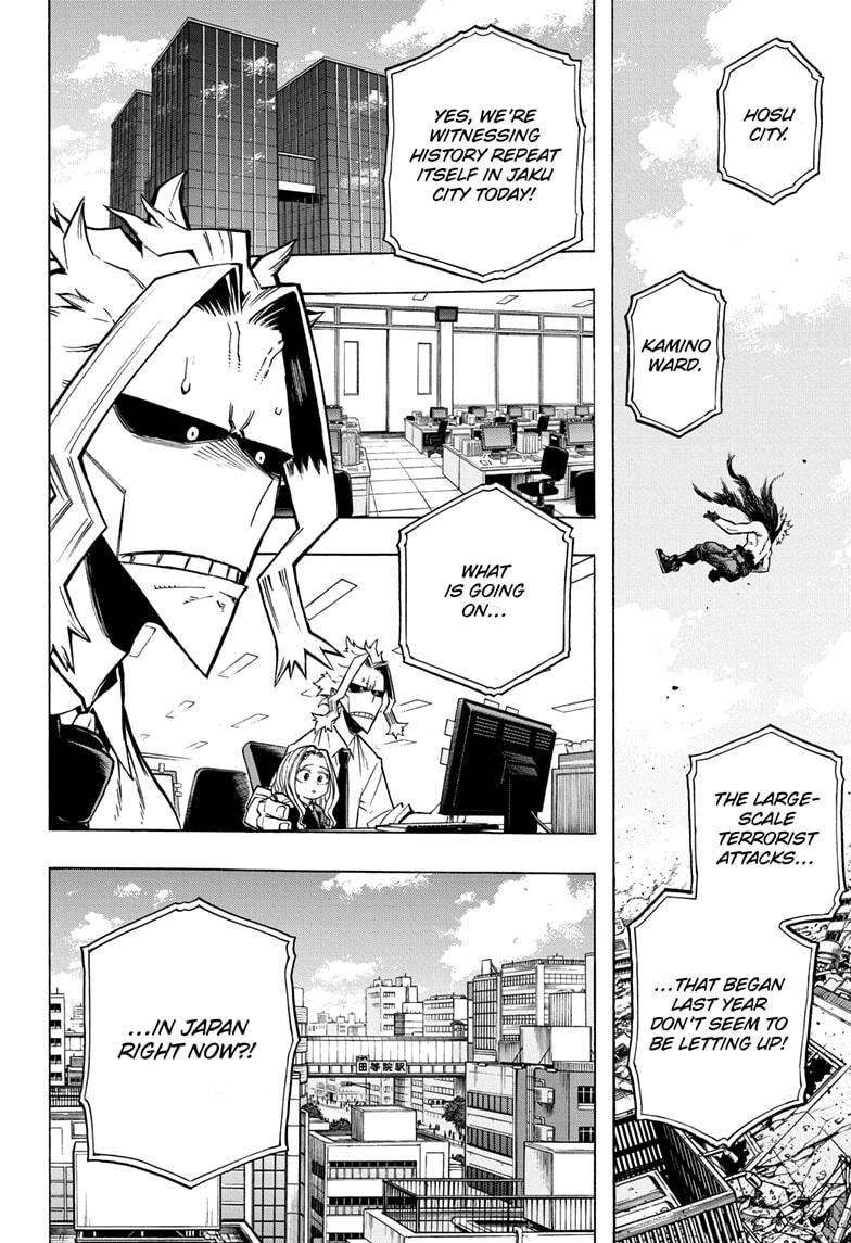 Boku No Hero Academia Chapter 276 page 2 - 