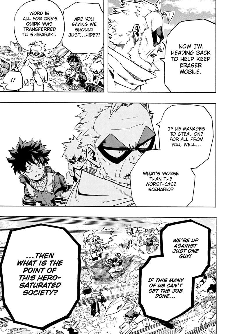Boku No Hero Academia Chapter 276 page 11 - 
