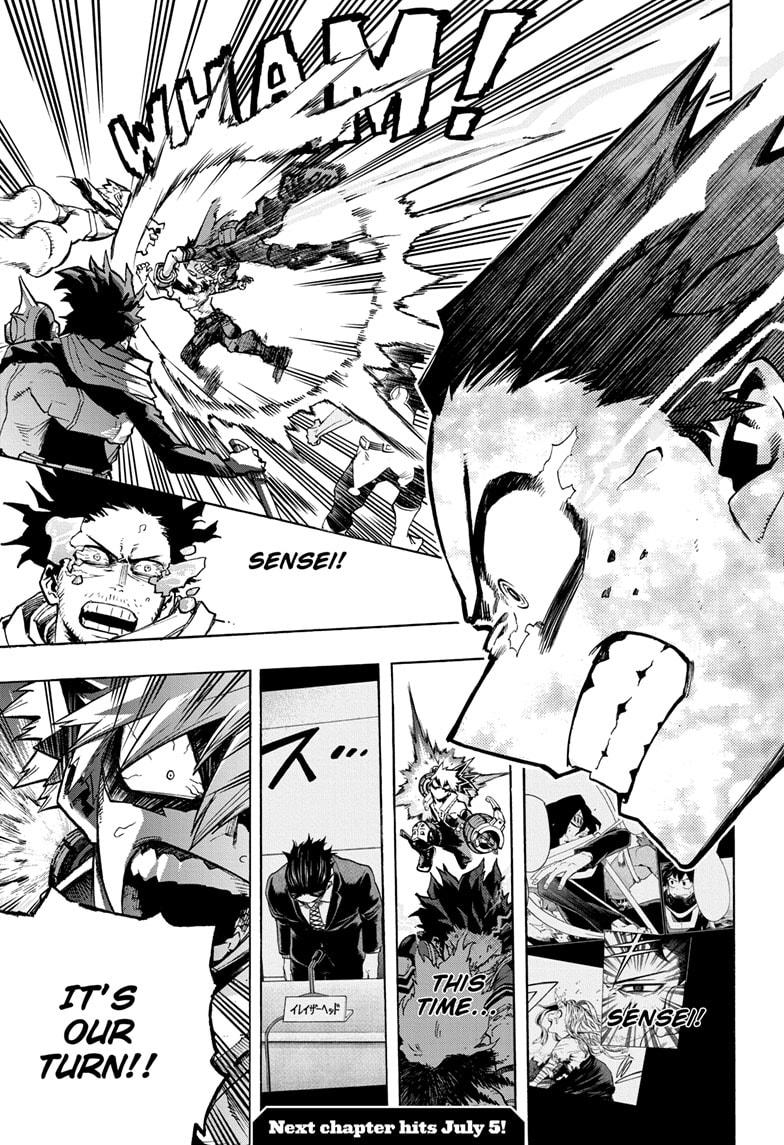 Boku No Hero Academia Chapter 276 page 18 - 