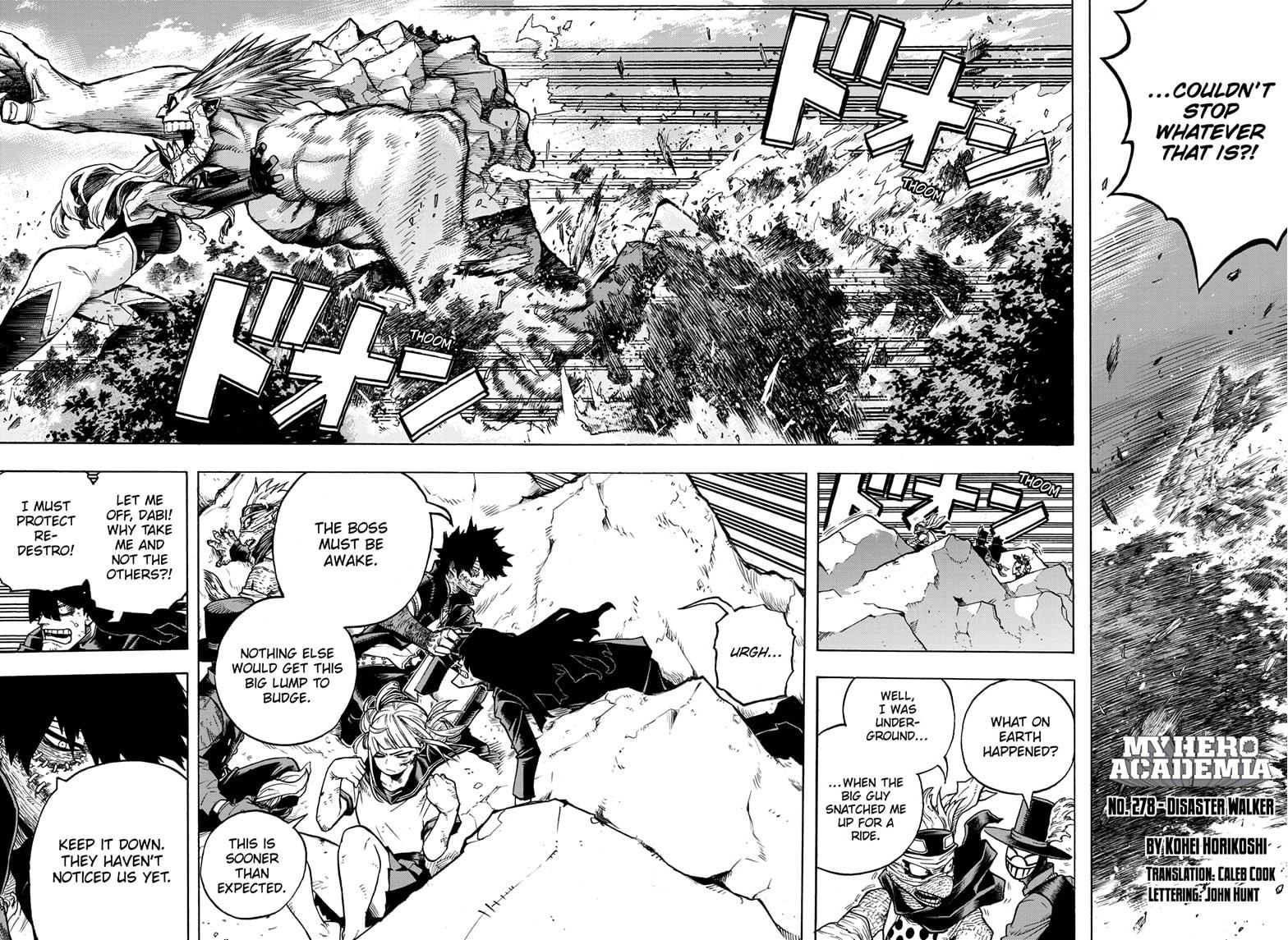 Boku No Hero Academia Chapter 278 page 2 - 