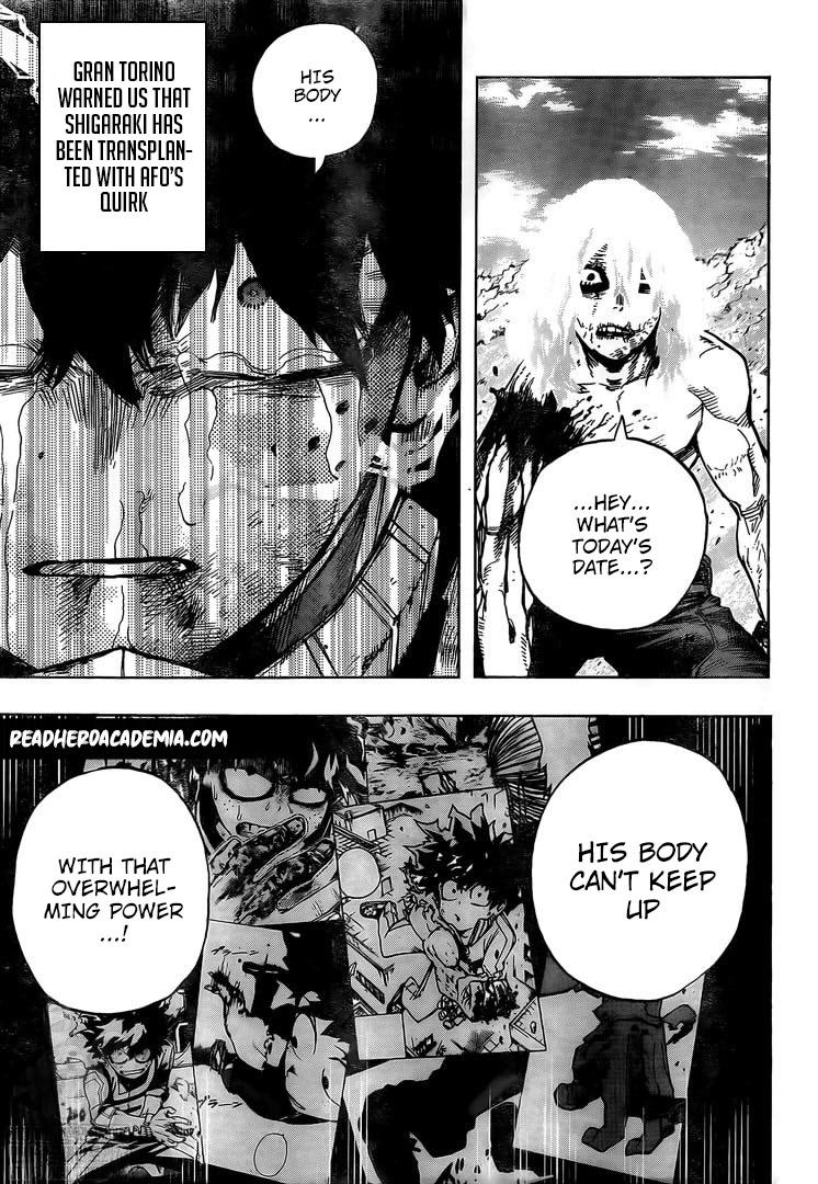 Boku No Hero Academia Chapter 283 page 13 - 