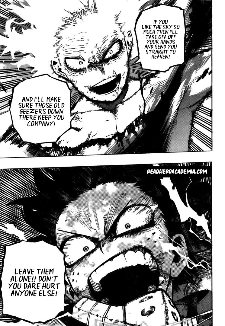 Boku No Hero Academia Chapter 284 page 3 - 