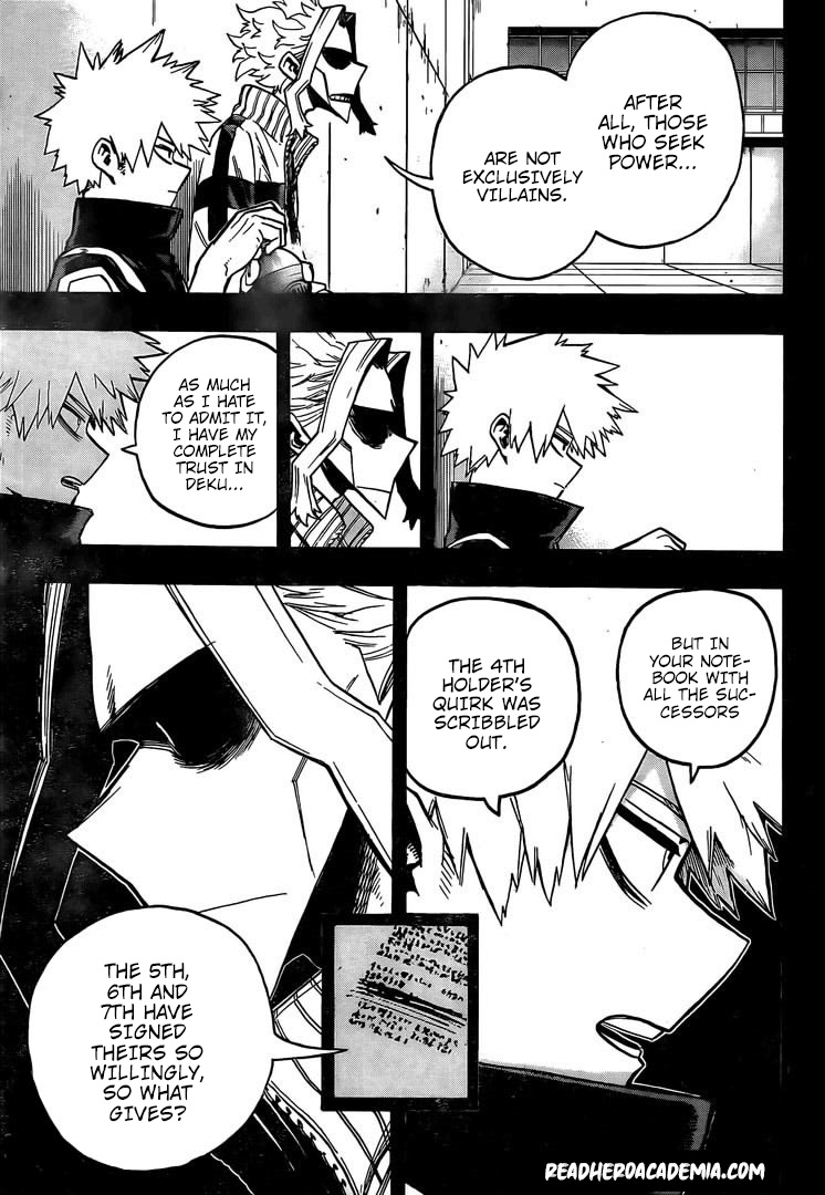 Boku No Hero Academia Chapter 284 page 9 - 