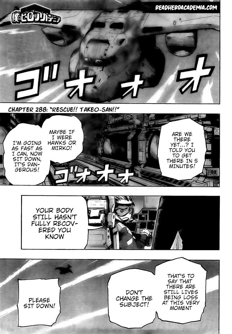 Boku No Hero Academia Chapter 288 page 2 - 