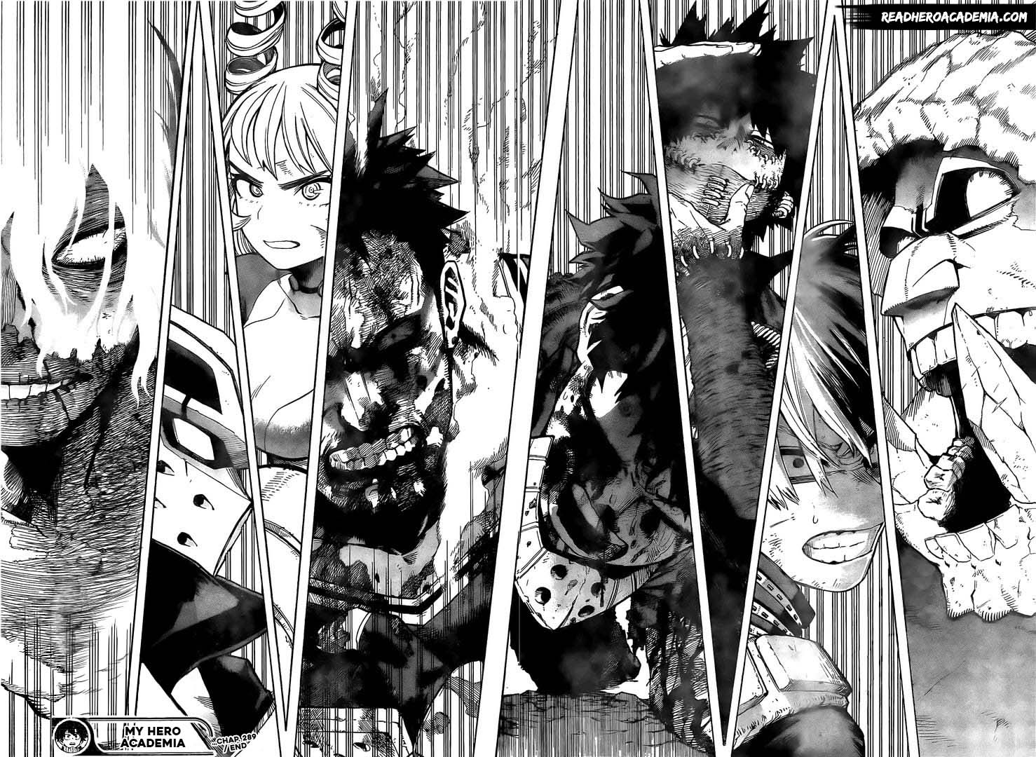 Boku No Hero Academia Chapter 289 page 17 - 