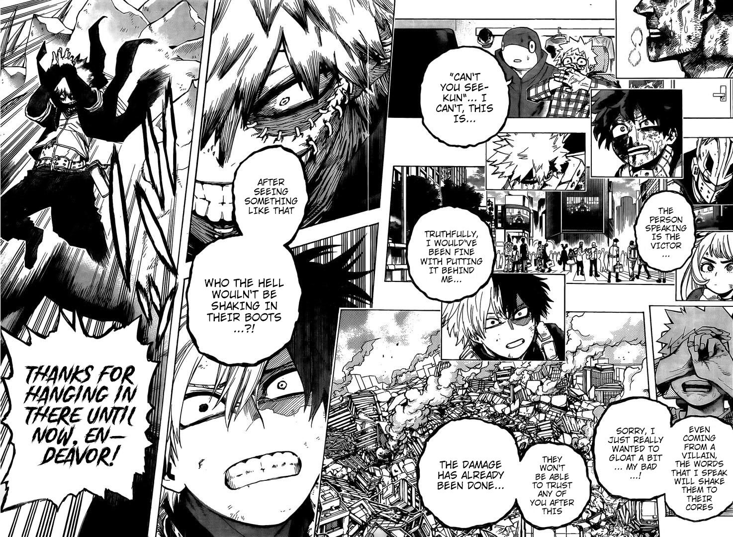 Boku No Hero Academia Chapter 291 page 12 - 