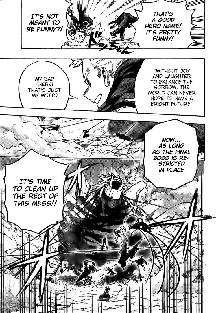 Boku No Hero Academia Chapter 293 page 9 - 