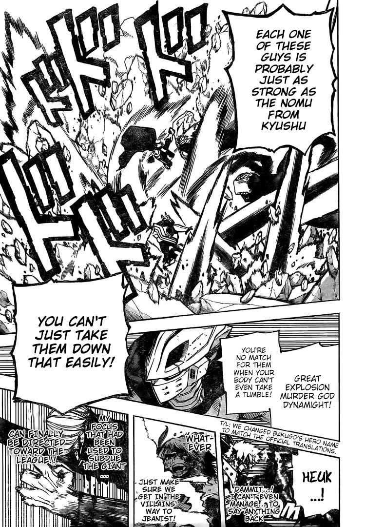 Boku No Hero Academia Chapter 294 page 4 - 