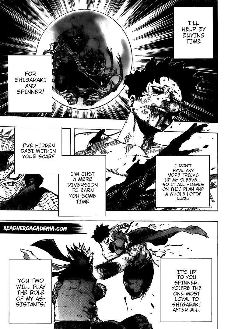 Boku No Hero Academia Chapter 295 page 5 - 