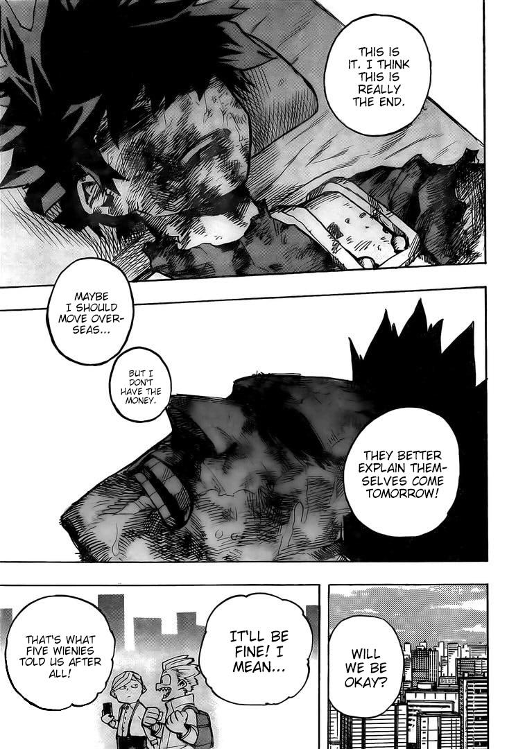 Boku No Hero Academia Chapter 296 page 16 - 