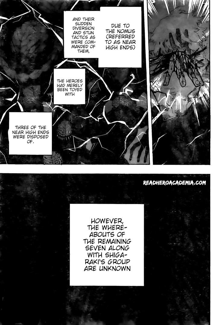 Boku No Hero Academia Chapter 296 page 3 - 