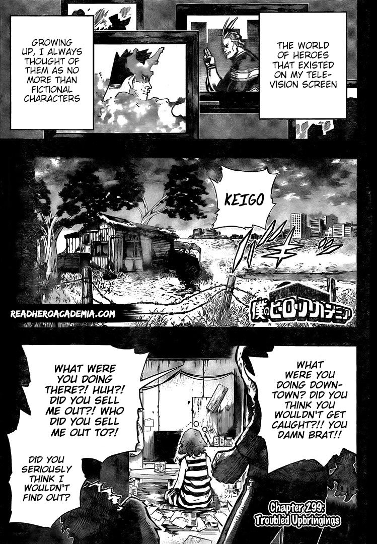 Boku No Hero Academia Chapter 299 page 1 - 