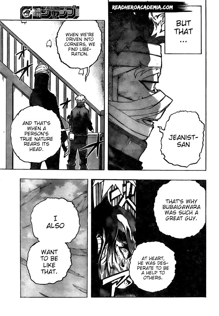 Boku No Hero Academia Chapter 299 page 17 - 